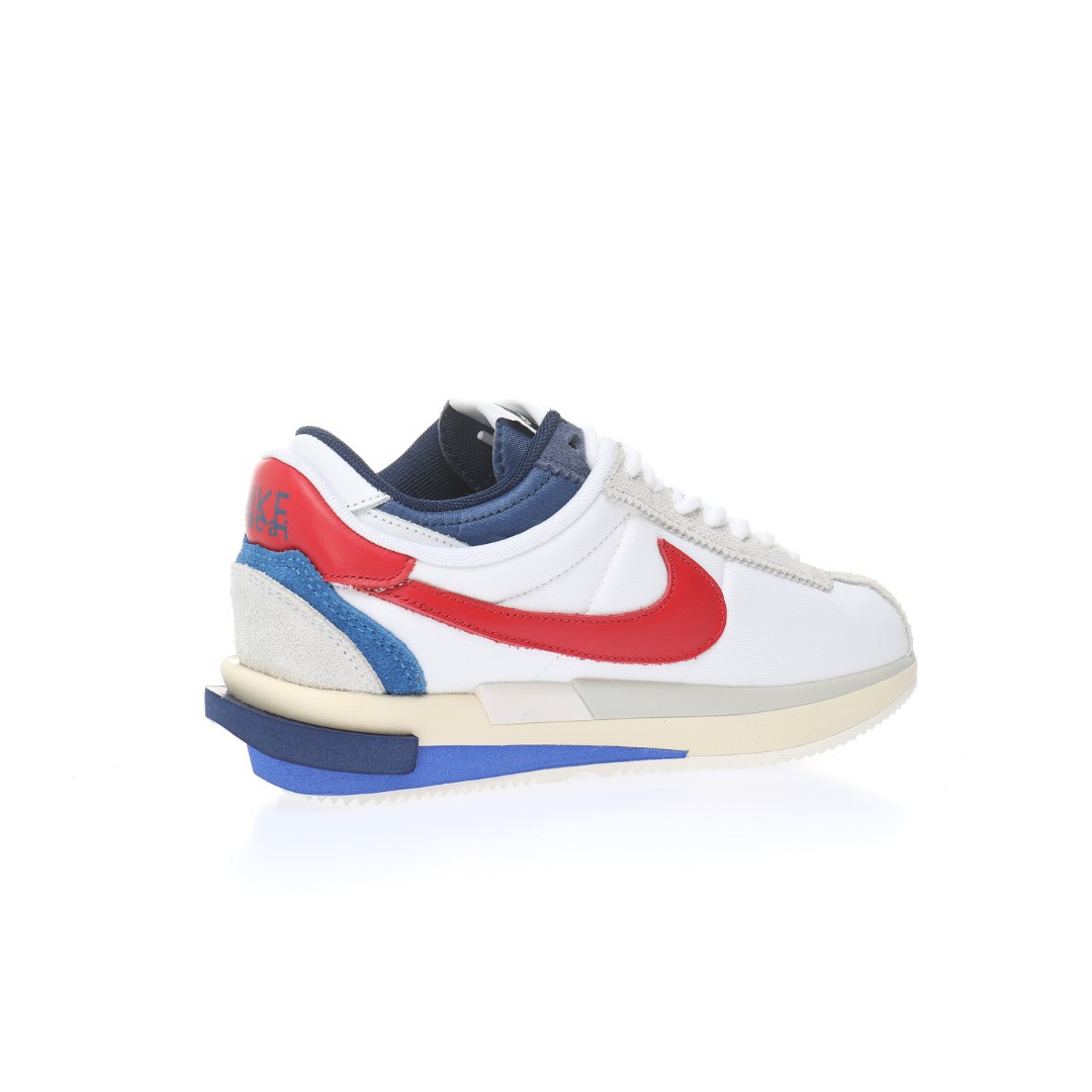 Sacai x Nike Air Zoom Cortez SP 4.0"Grey White"4.0
