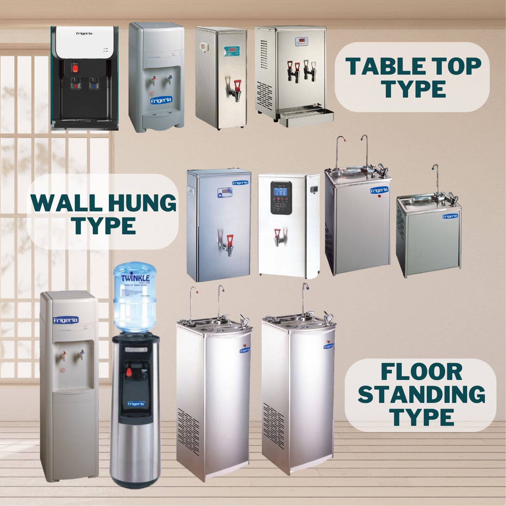 Frigeria Water Dispenser