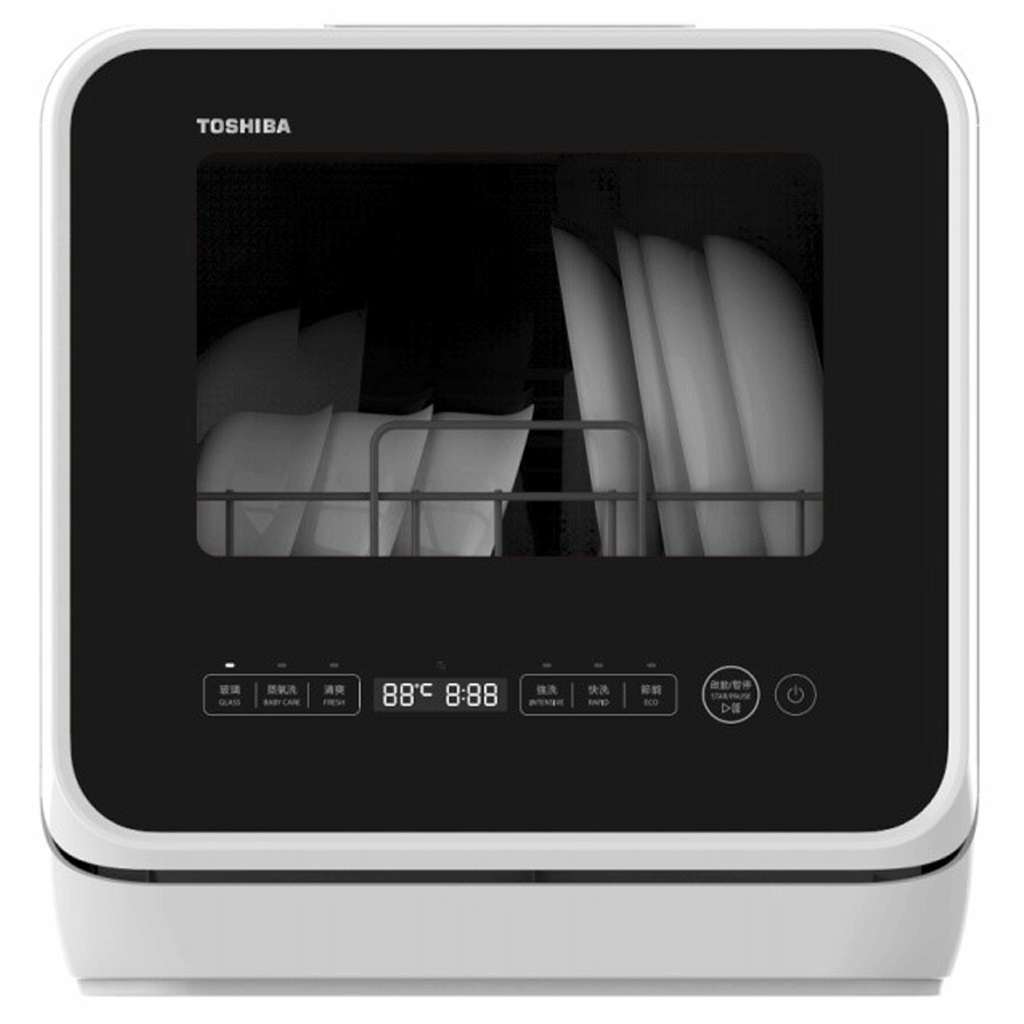Toshiba Portable Dishwasher 5L DWS-22ASG(K) 