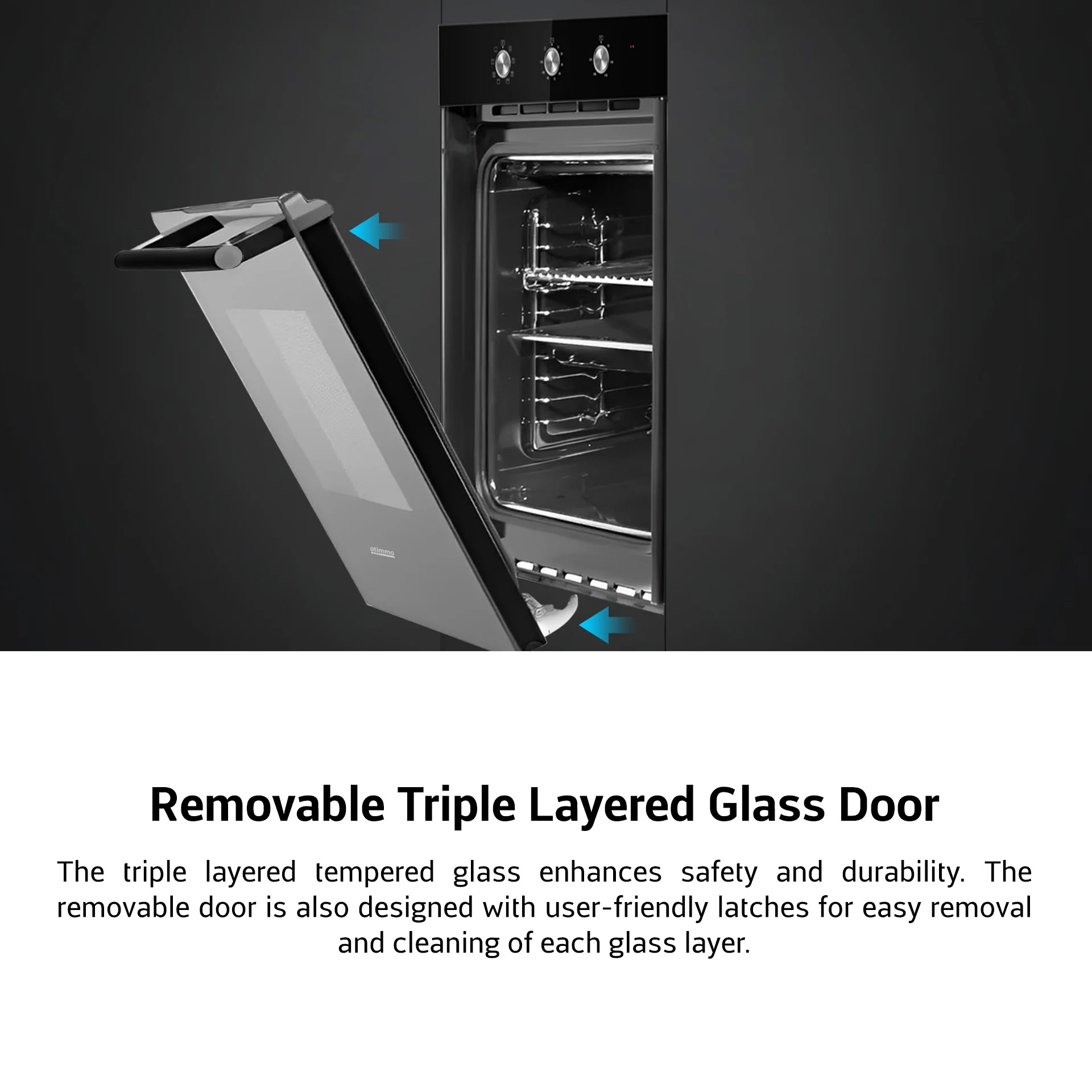 Ottimo 60cm 82L Built-In Oven (Mechanical Knob) EBO3821D