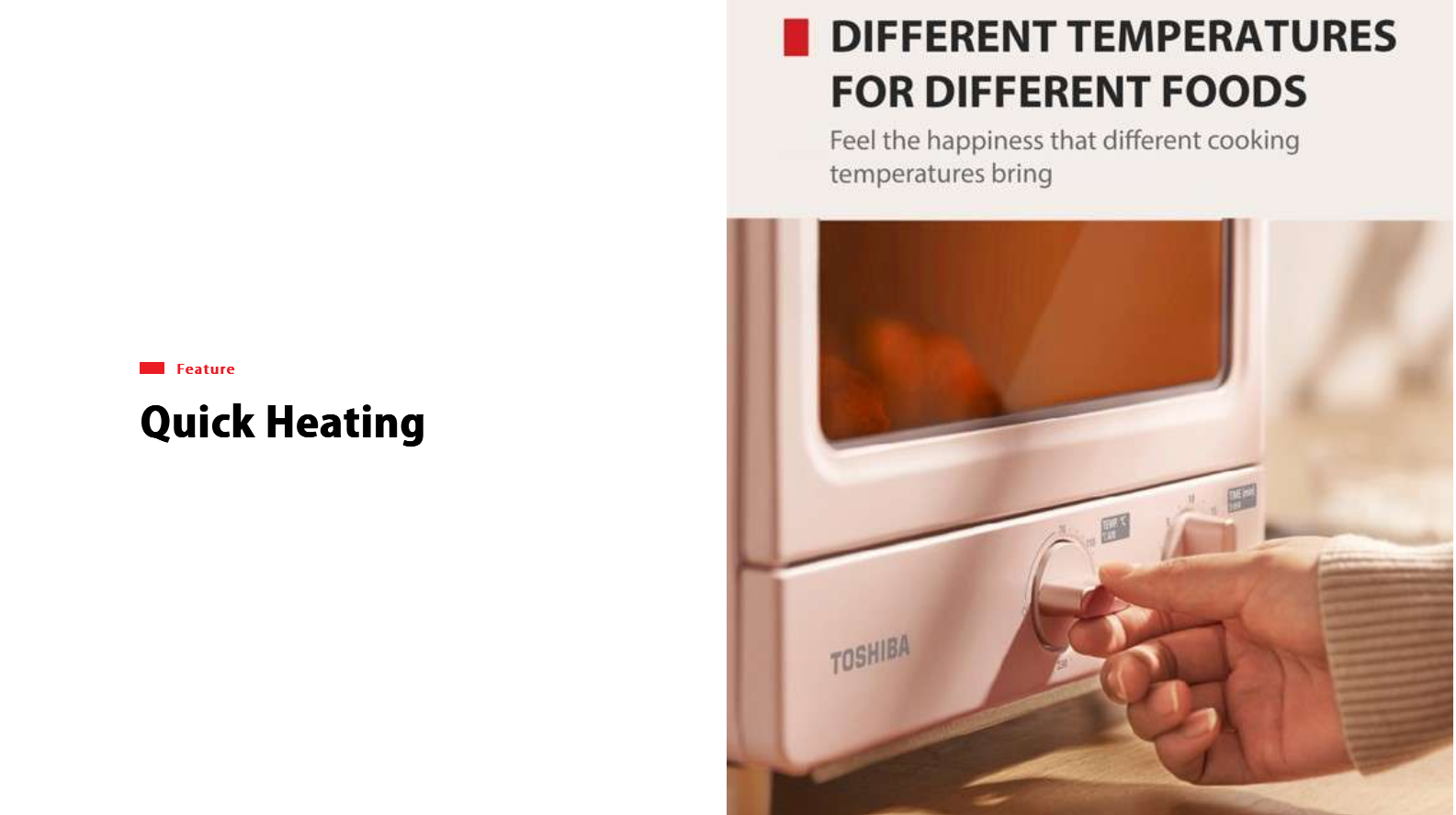 Toshiba 8L Toaster Oven ET-TD7080(PN)