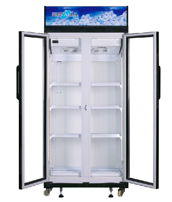 Farfalla 560L 2 Door Beverage Chiller - FSC-2D560FIN