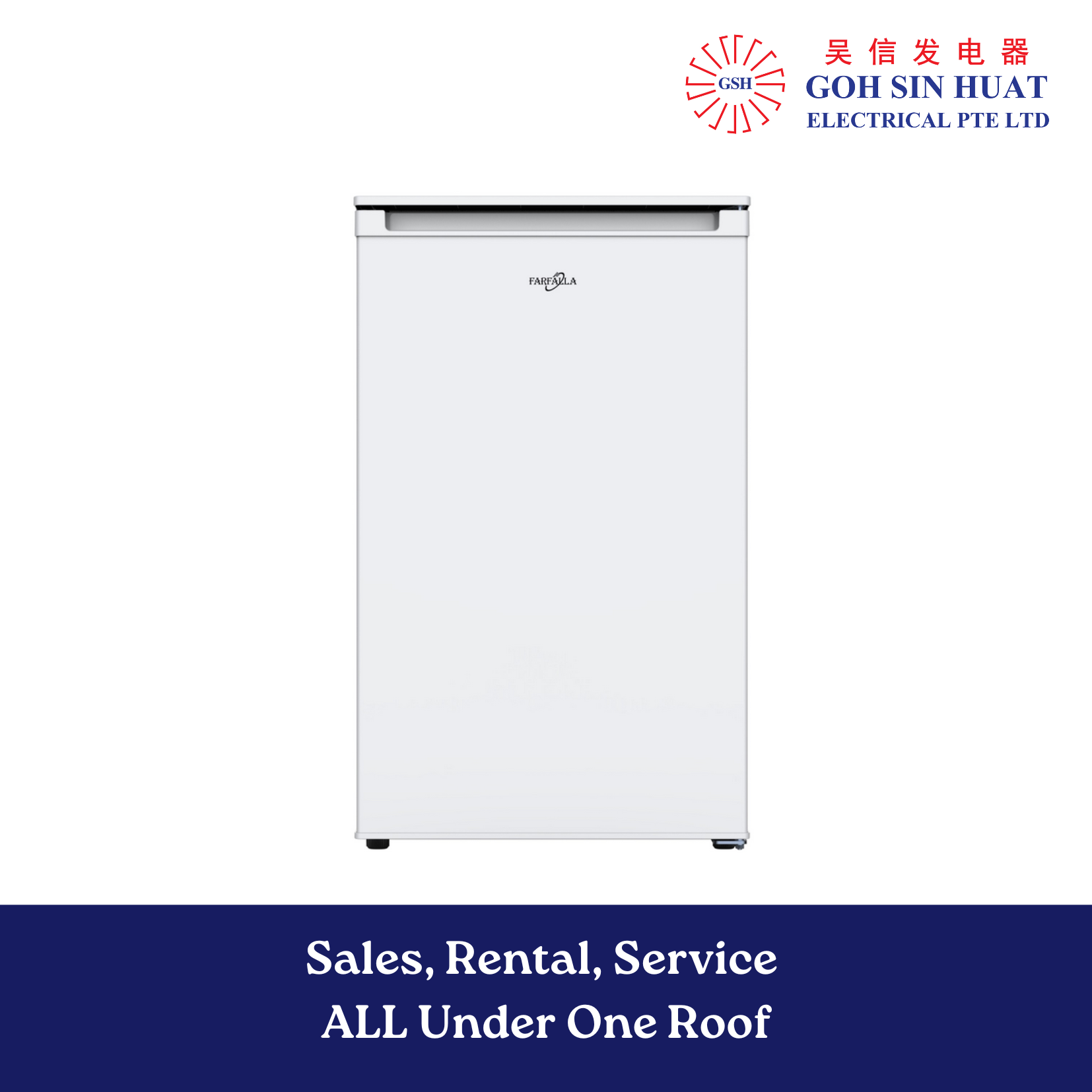 Farfalla 87L Upright Freezer - FUF-GA88