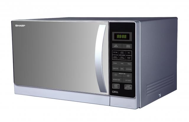 Sharp 25L Microwave Oven with Grill R-72A1(SM)V
