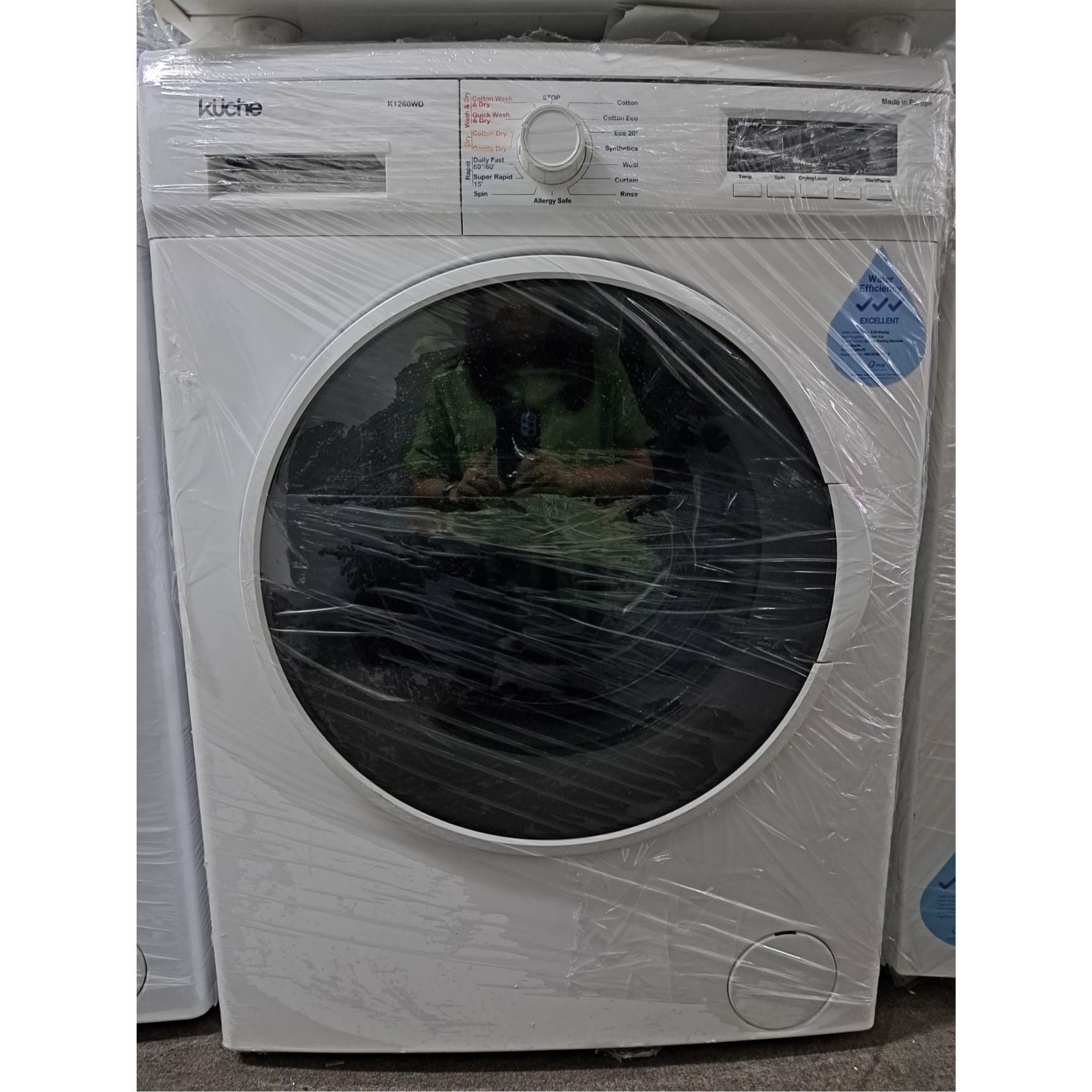 [Refurbished] Pre-Owned Kuche 7/ 5kg Washer cum Dryer K1260WD