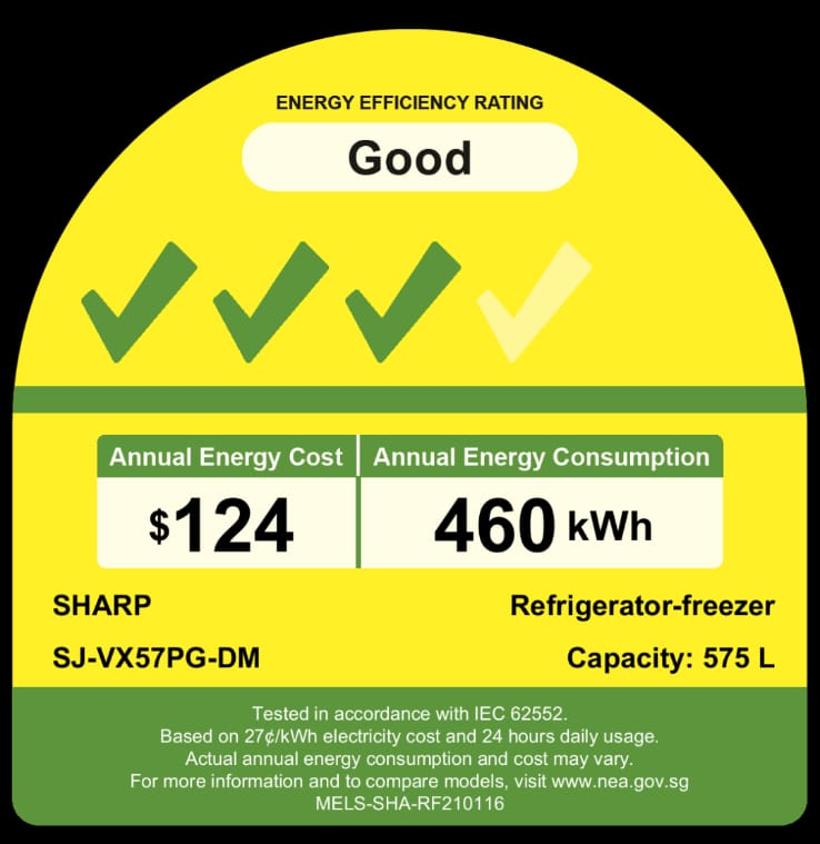 *New* Sharp 567L Multi Door Refrigerator SJ-VX57PG