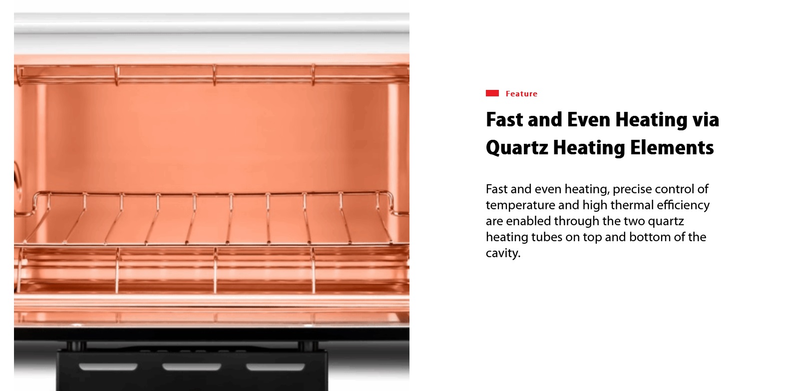 Toshiba TM-MM10DZF(WH) Mini Toaster Oven 10L