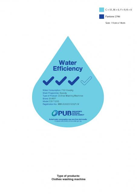 *New* Sharp 10Kg Top Load Washing Machine – ES-F120G