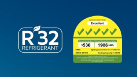 Gree System 3 AIRCON GWCD-MS21/O with GWC-09 Charmo/I x 3 - 9000btu x 3