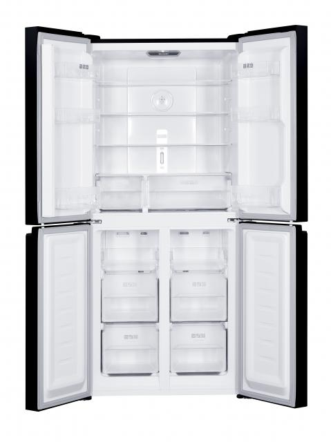 *New* Sharp 401L Multi Door Refrigerator SJ-VX40PG-BK