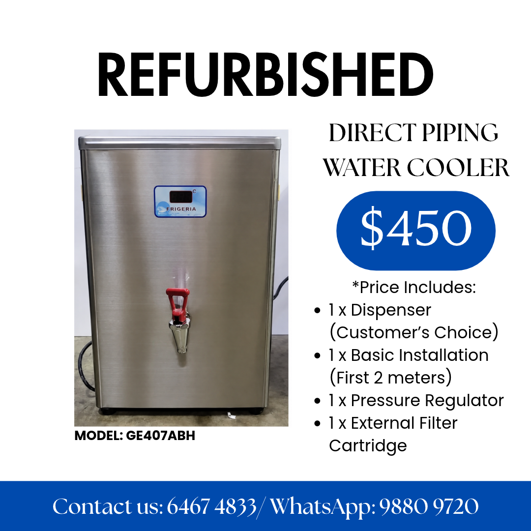 [Refurbished] Pre-Owned Frigeria Wall Hung Hot Water Dispenser GE407ABH