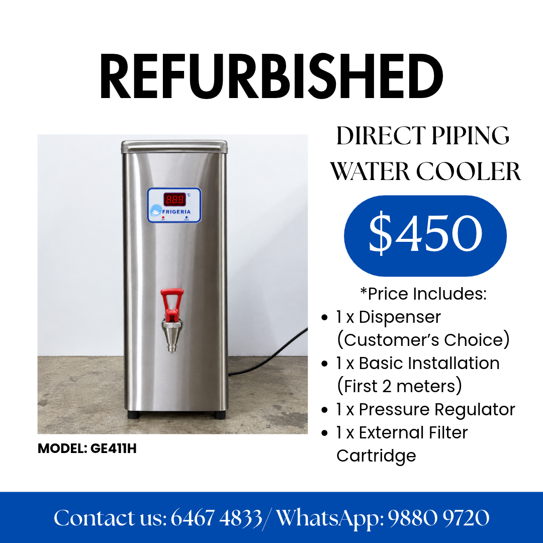 [Refurbished] Pre-Owned Frigeria Table Top Hot Water Dispenser GE411H