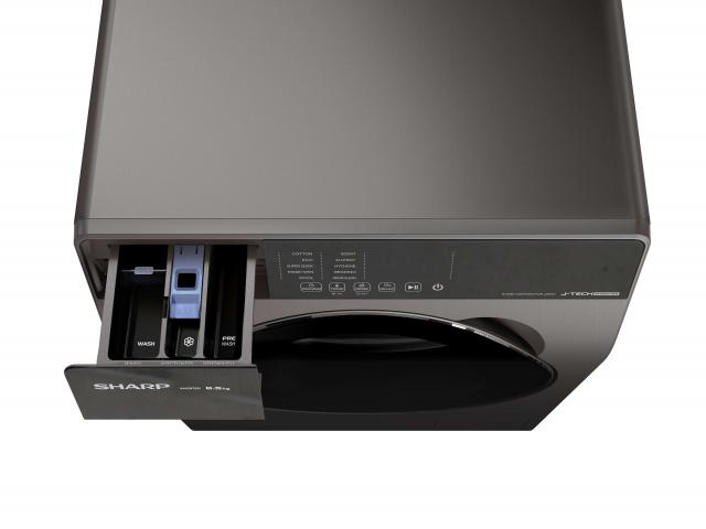 *New* Sharp 8.5Kg Front Load Washing Machine – ES-FW85SG