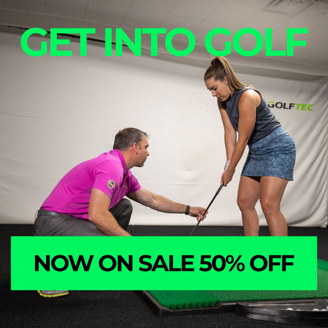 50% OFF Get Into Golf Lesson