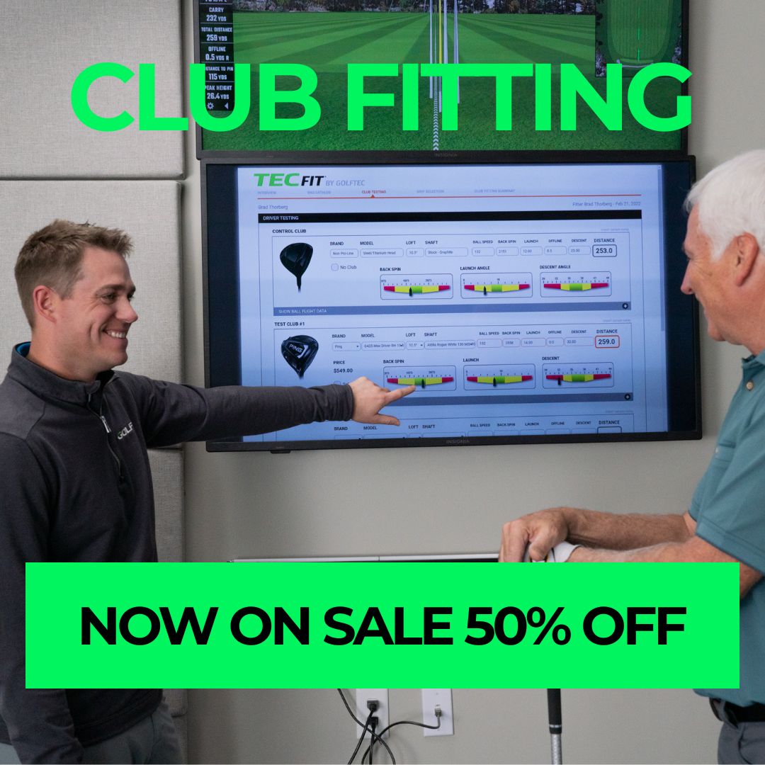 50% OFF Golf Club Fitting 