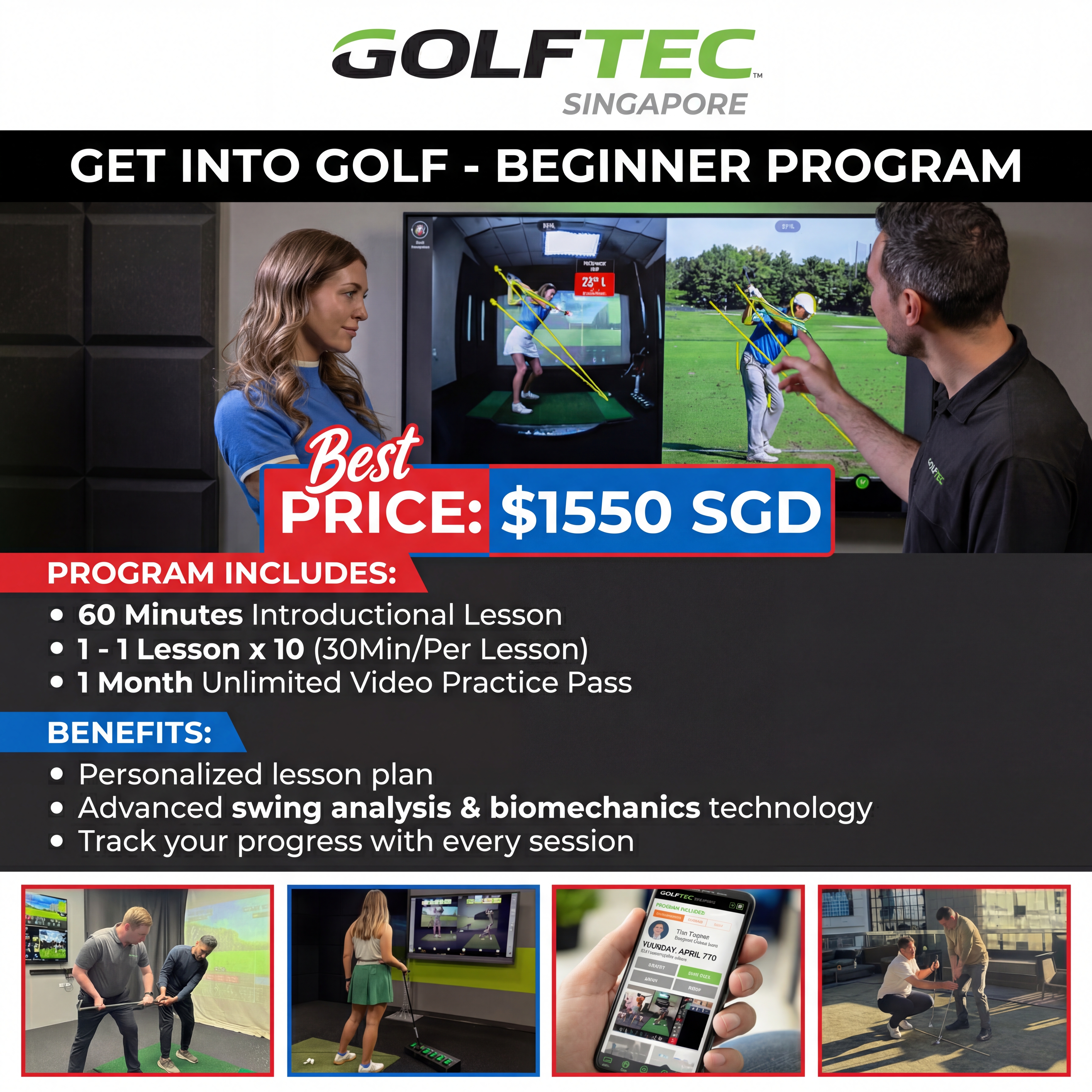 GET INTO GOLF / BEGINNER PACKAGE SINGAPORE 