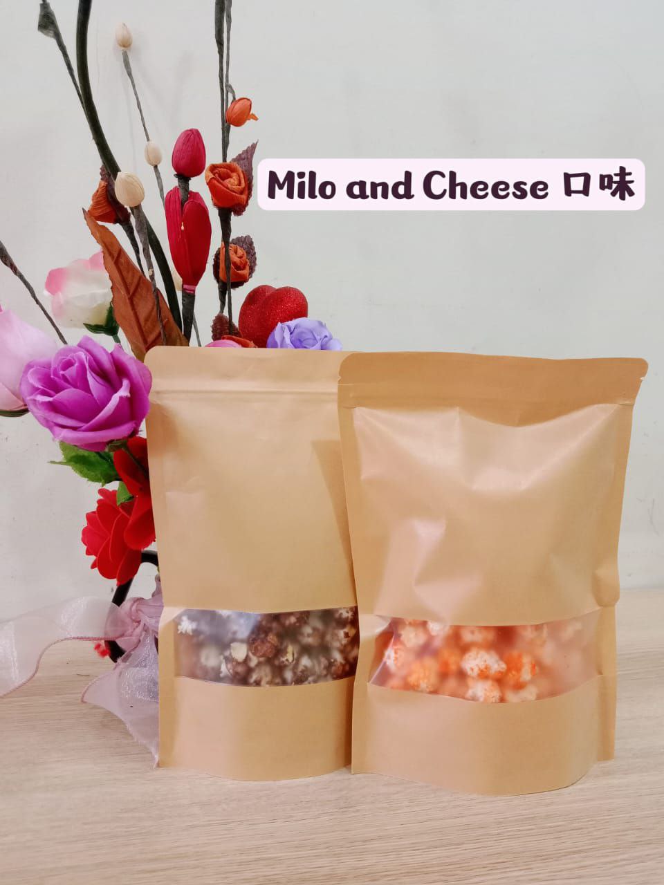 F&S 家庭自制爆米花 -美禄、芝士 F&S HOMEMADE POPCORN-Milo,Cheese.