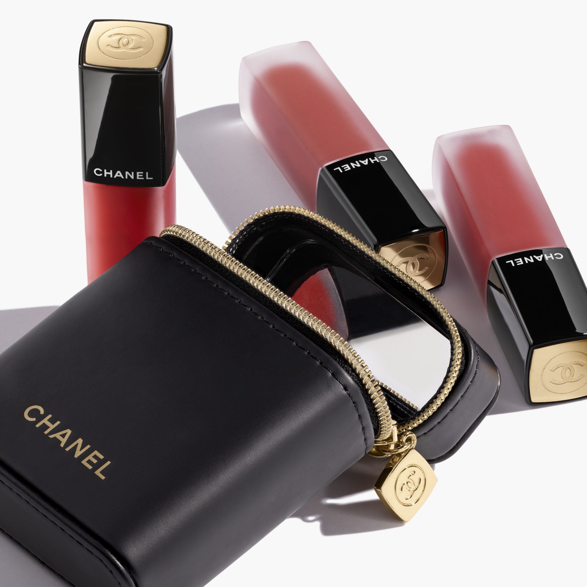 chanel lip set with bag