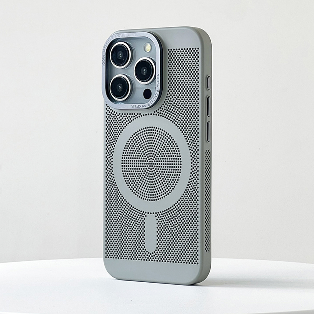 通気性メッシュ Magsafe対応iPhoneケース