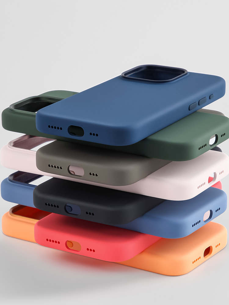 MagSafe対応 シリコーンiPhoneケース（15シリーズ）