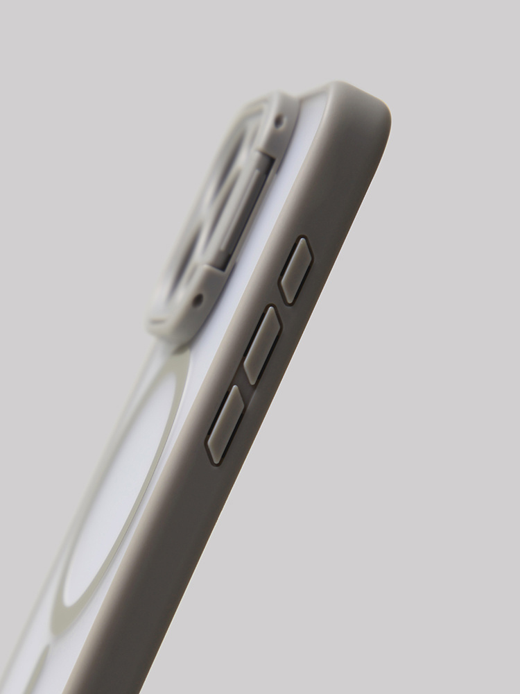 開き窓 スタンド・レンズカバー両用 Magsafe対応 iPhoneケース