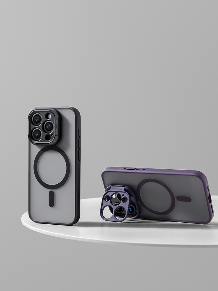開き窓 スタンド・レンズカバー両用 Magsafe対応 iPhoneケース