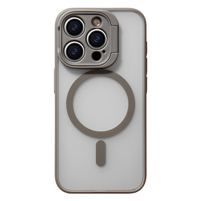 開き窓 スタンド・レンズカバー両用 Magsafe対応 iPhone15ケース