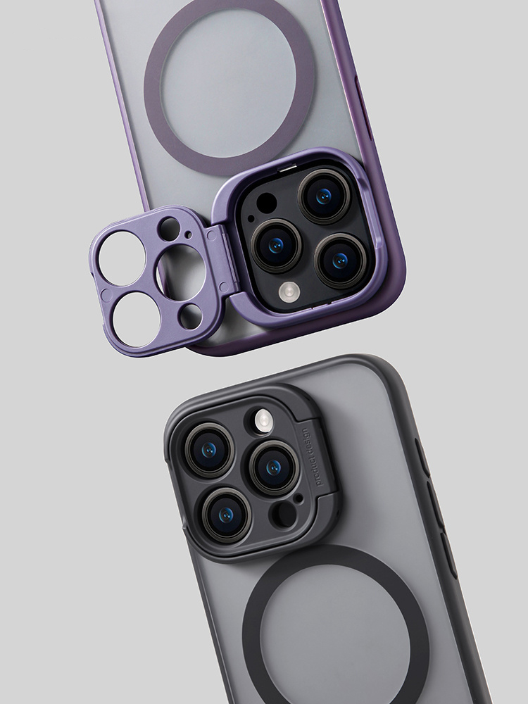 開き窓 スタンド・レンズカバー両用 Magsafe対応 iPhoneケース