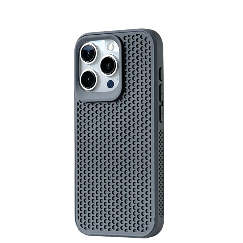通気性ハニカム構造メッシュ iPhoneケース