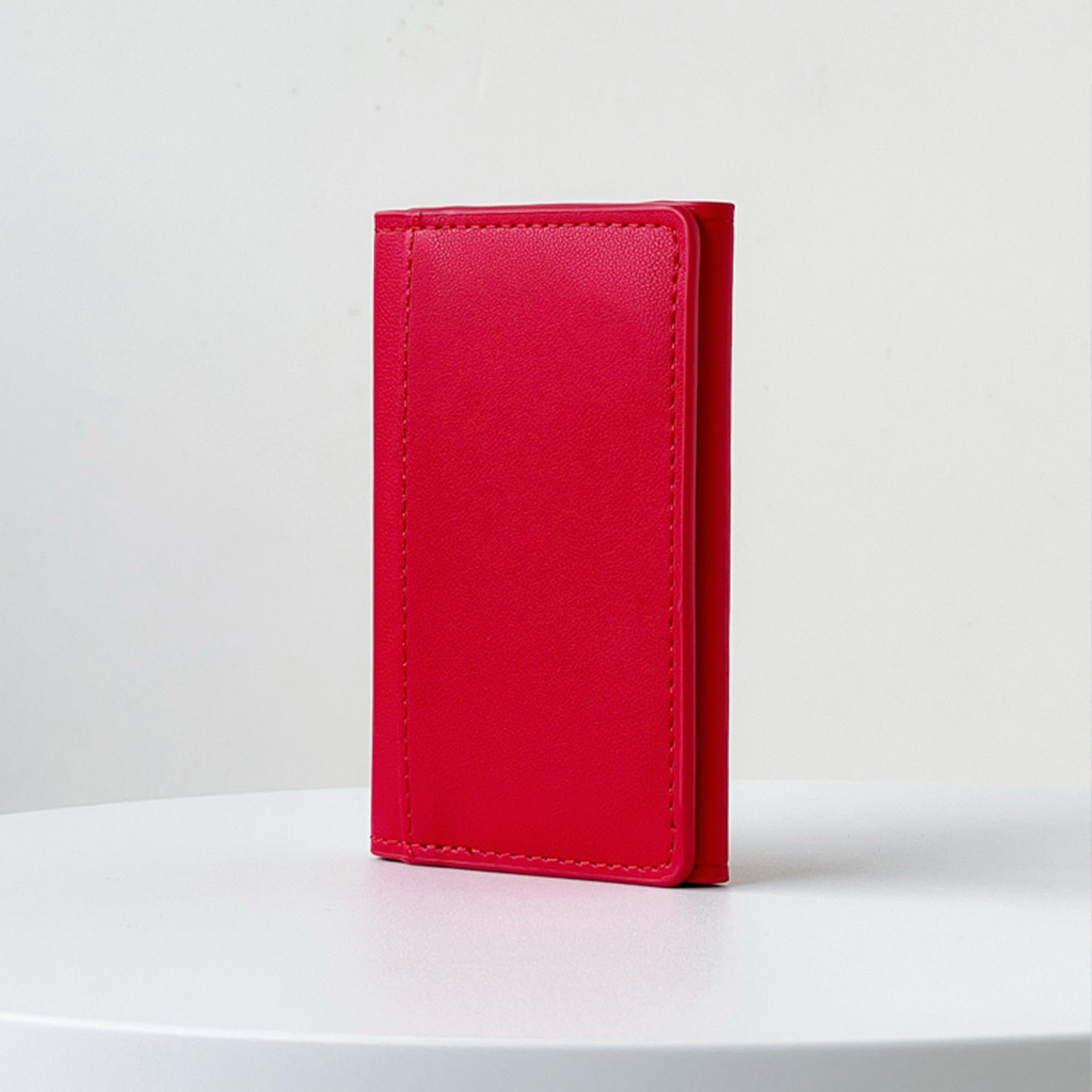 Magsafe磁気レザー3つ折りカードケース（6枚まで収納可能）