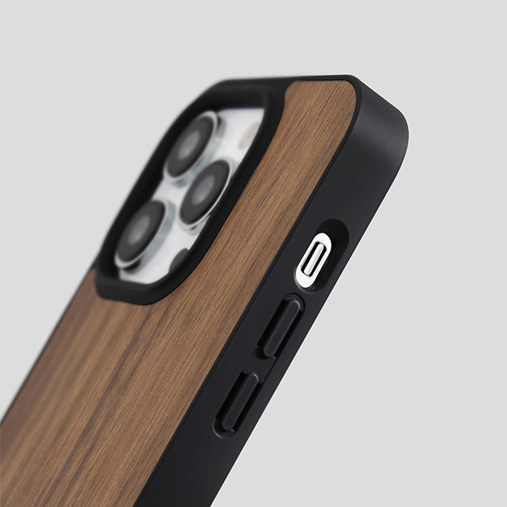 ウォールナット天然木 Magsafe対応  iPhoneケース
