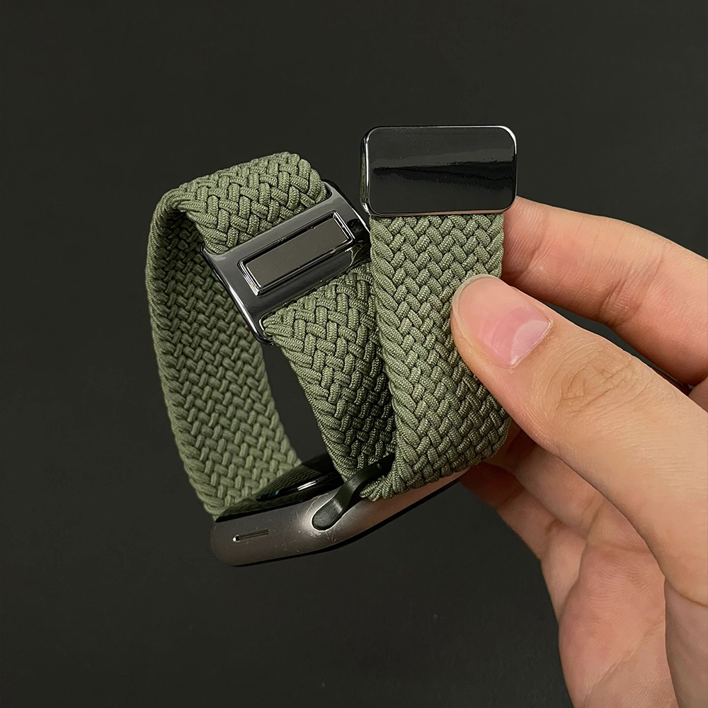 編み込みナイロン・マグネット式Apple Watchバンド