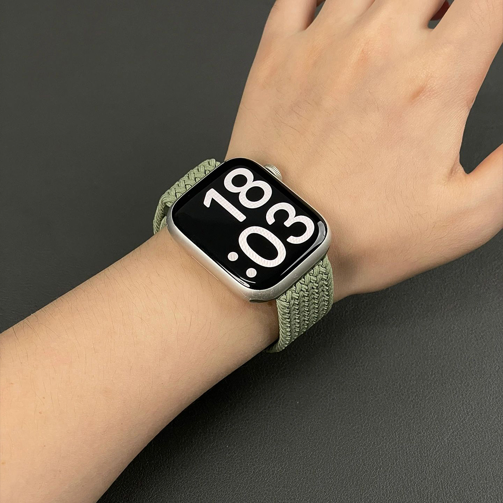 編み込みナイロン・マグネット式Apple Watchバンド