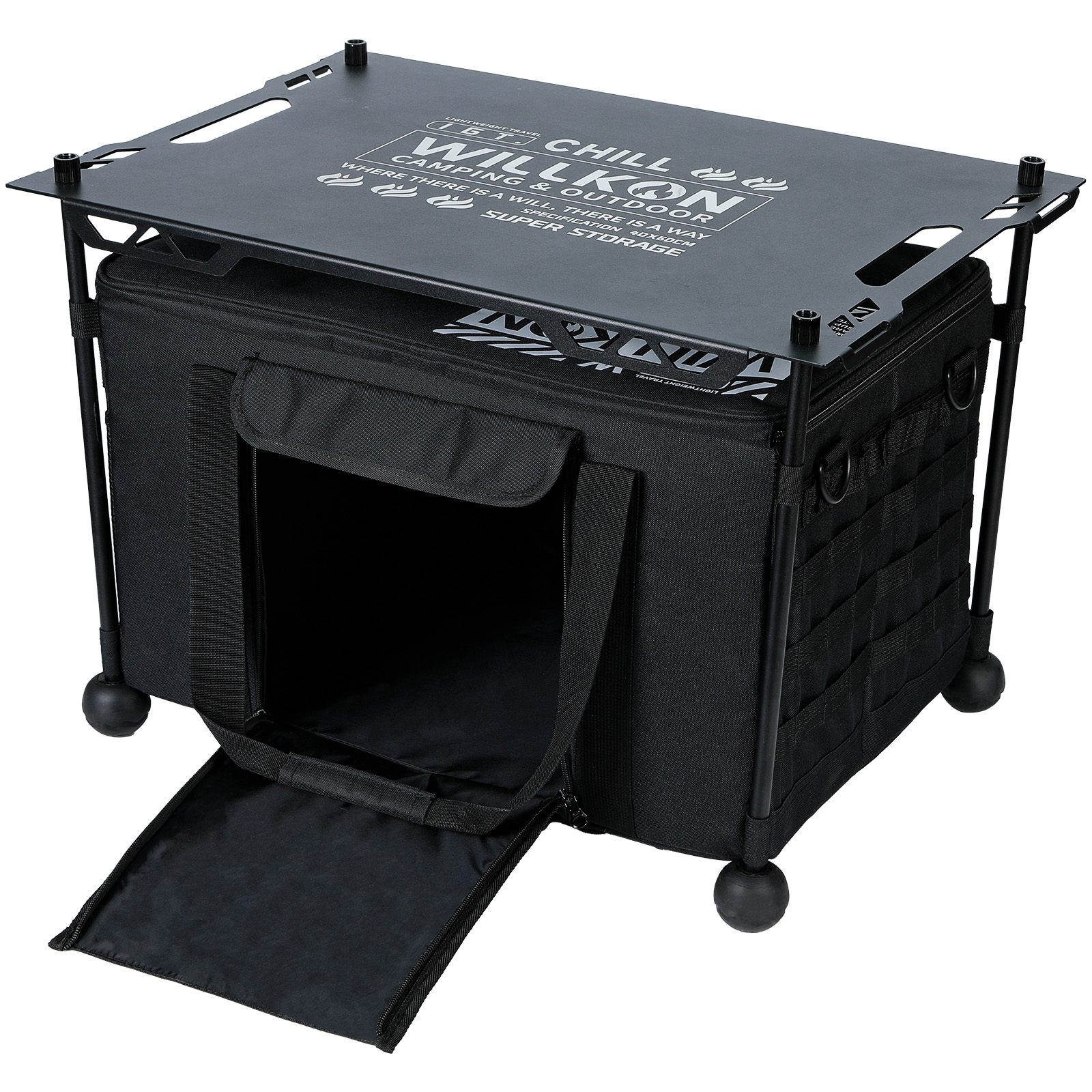 Willkon Explorer 50L Tactical Organizer with Tabletop