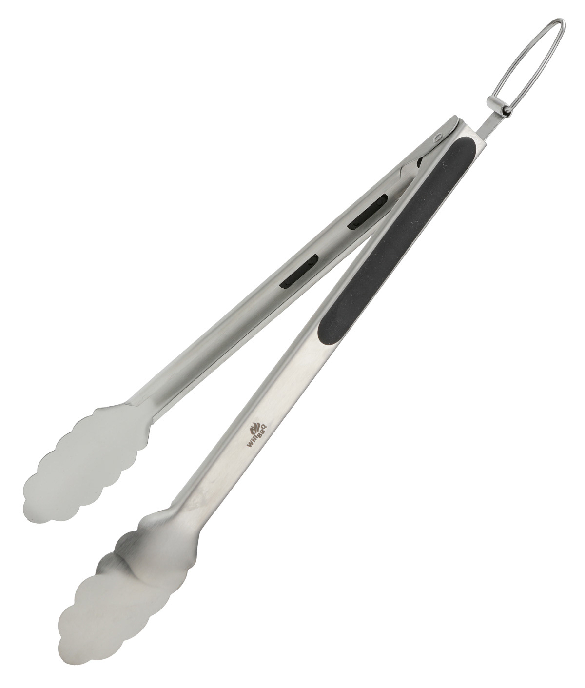 WillBBQ 12" Stainless Steel Grilling Tong
