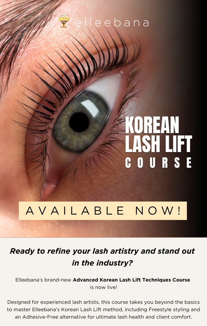 ELLEEBANA KOREAN LASH LIFT TECHNIQUES COURSE- ONLINE