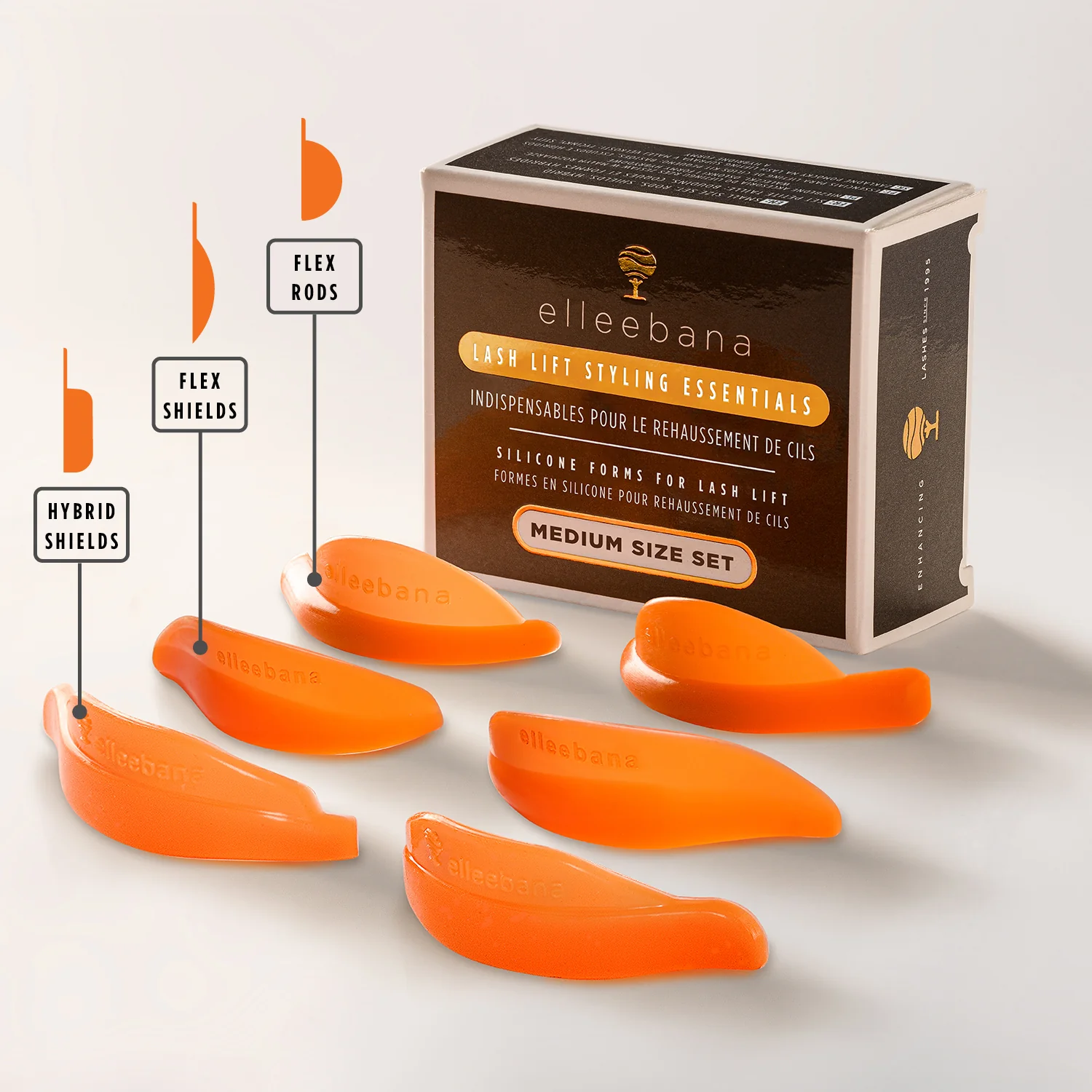 Elleebana Lash Lift Silicone Flex Series - Rods, Shields, Hybrid Shields & Ultra Flex Shields