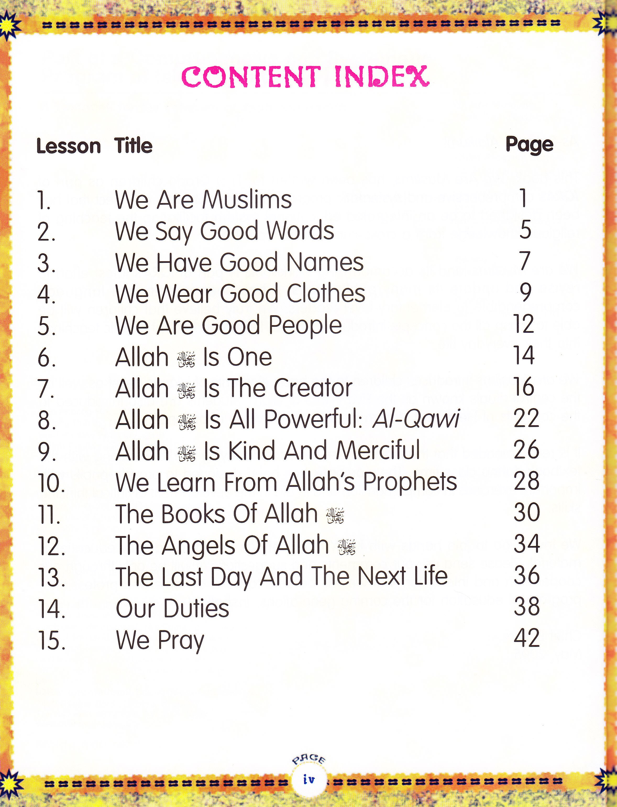 We Are Muslim Grade 1 Textbook
