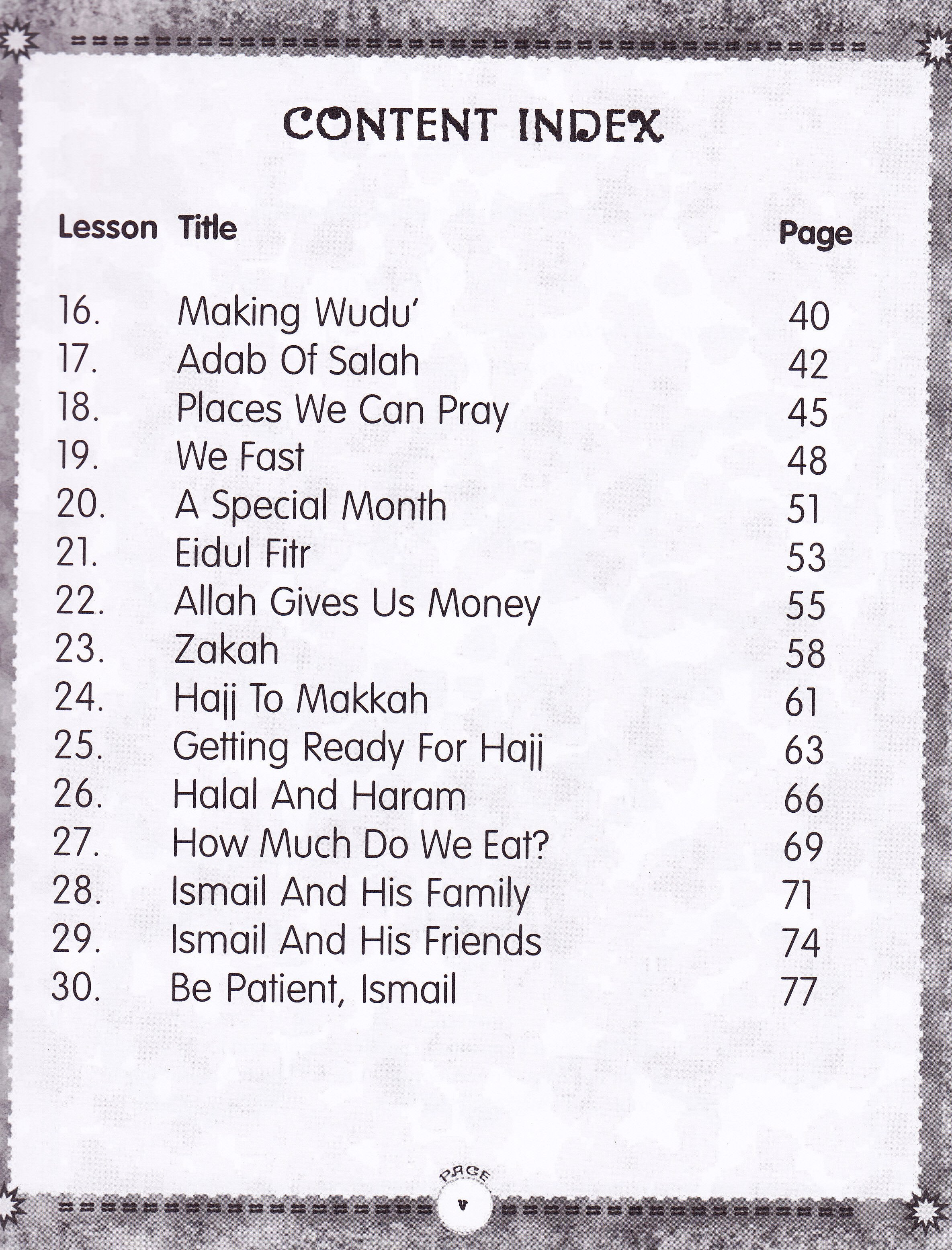 We Are Muslim Grade 1 Workbook