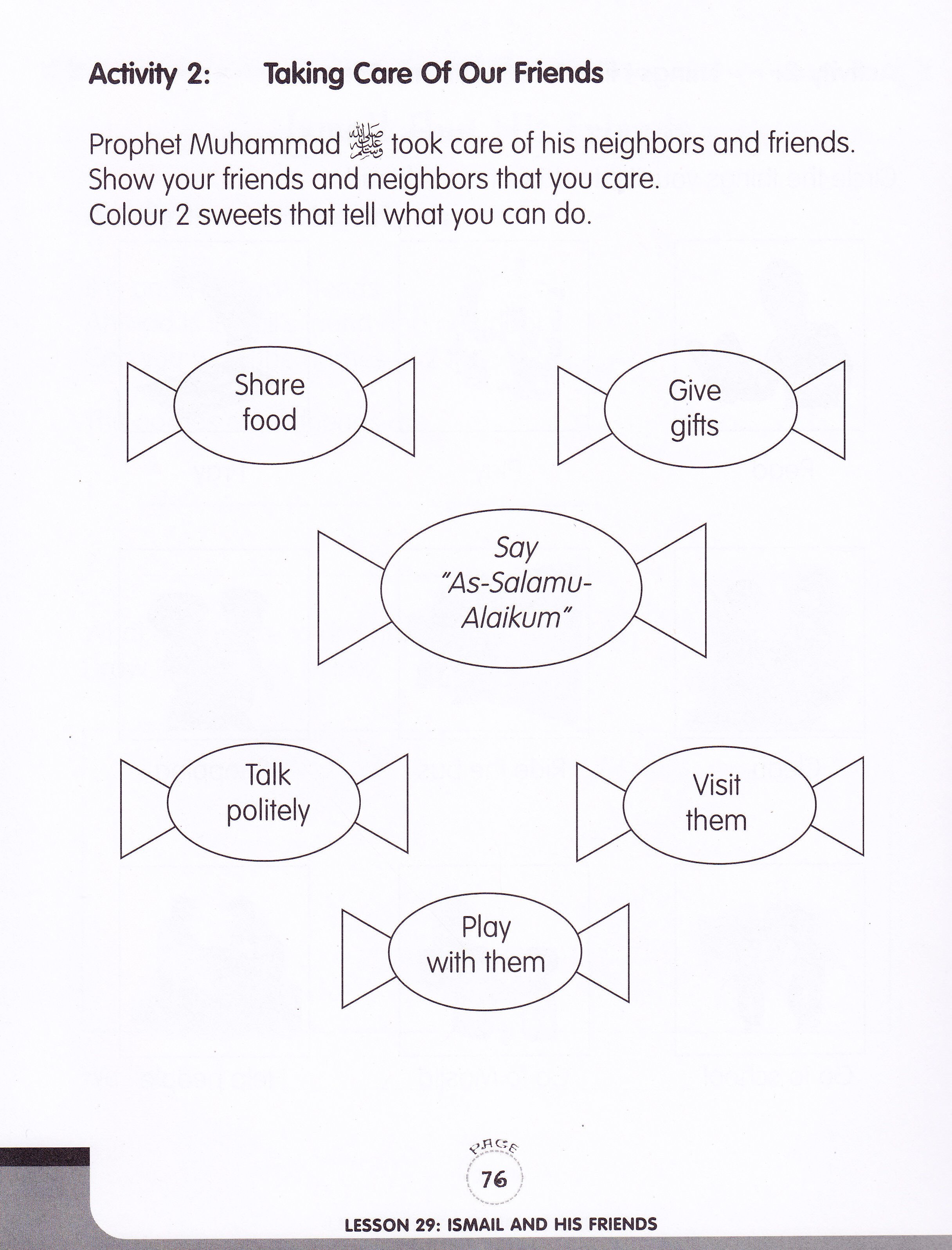 We Are Muslim Grade 1 Workbook