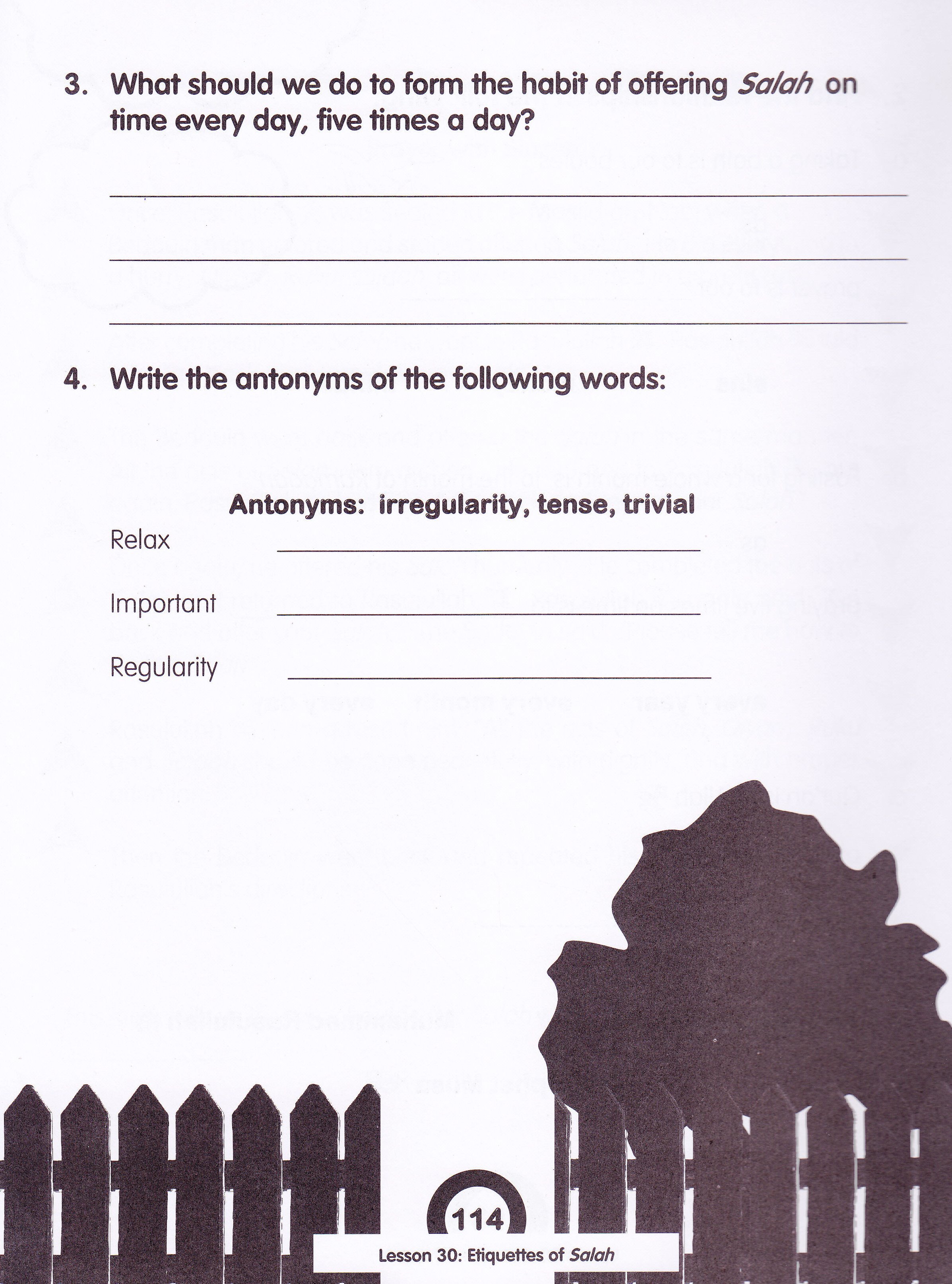 We Are Muslim Grade 2 Workbook