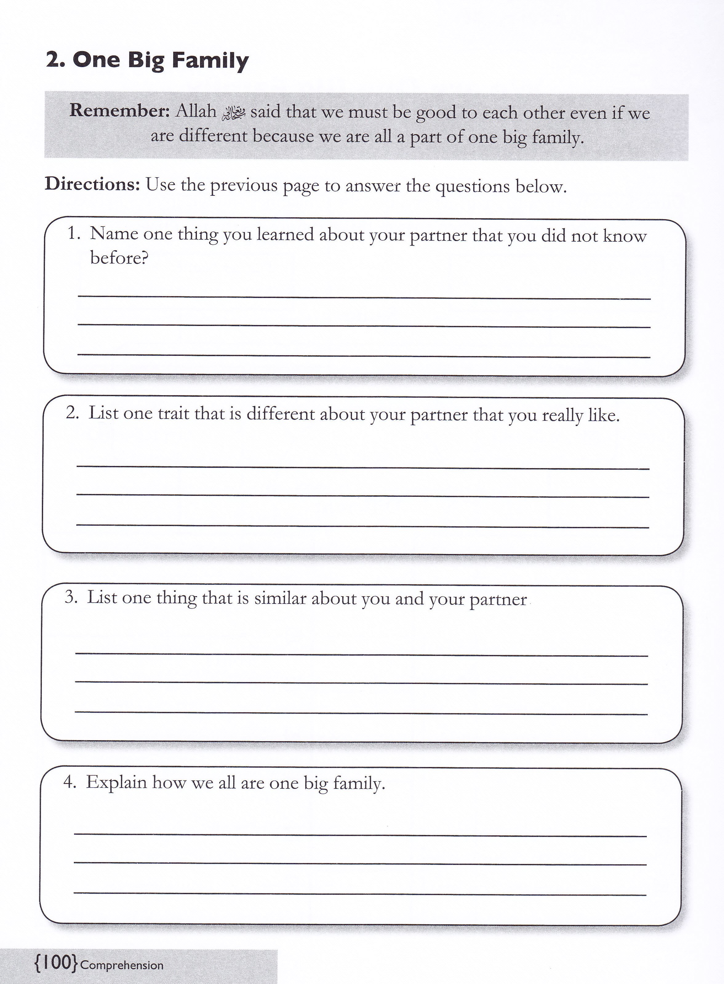 We Are Muslim Grade 3 Workbook