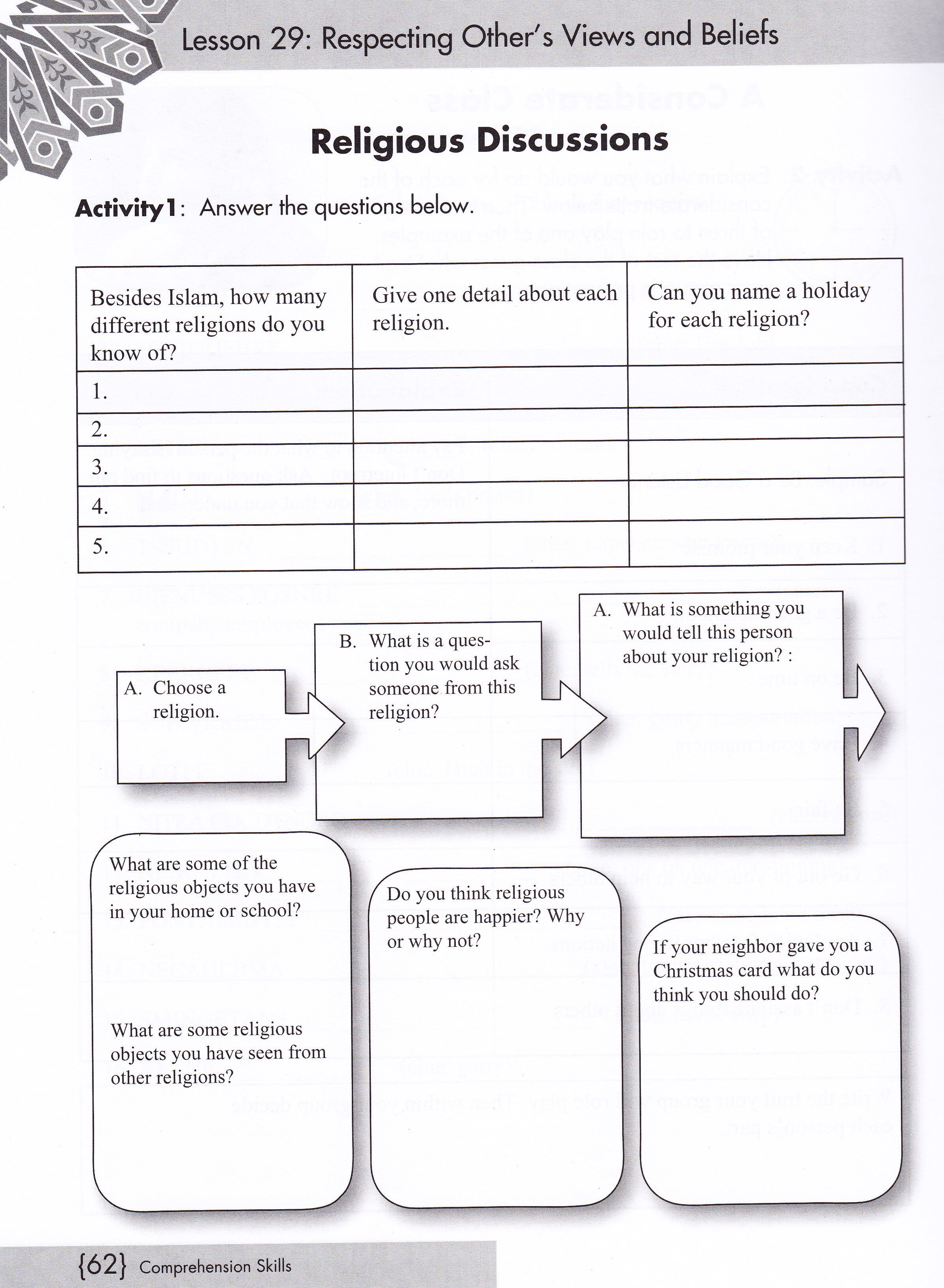 We Are Muslim Grade 4 Workbook