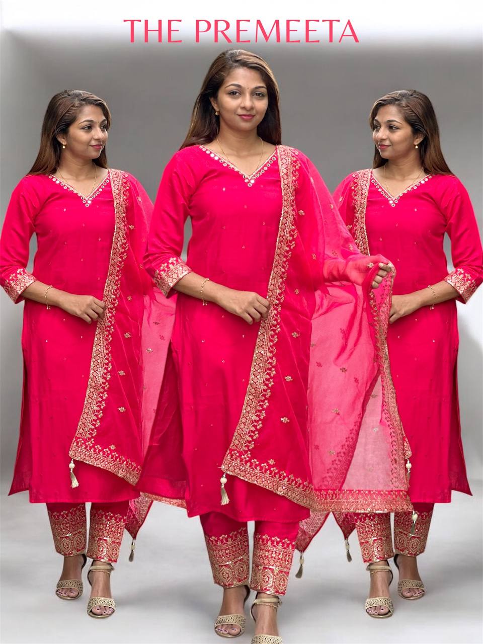 Magenta Designer Grand Suit