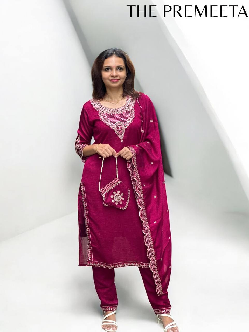 Wine Purple Designer Suit