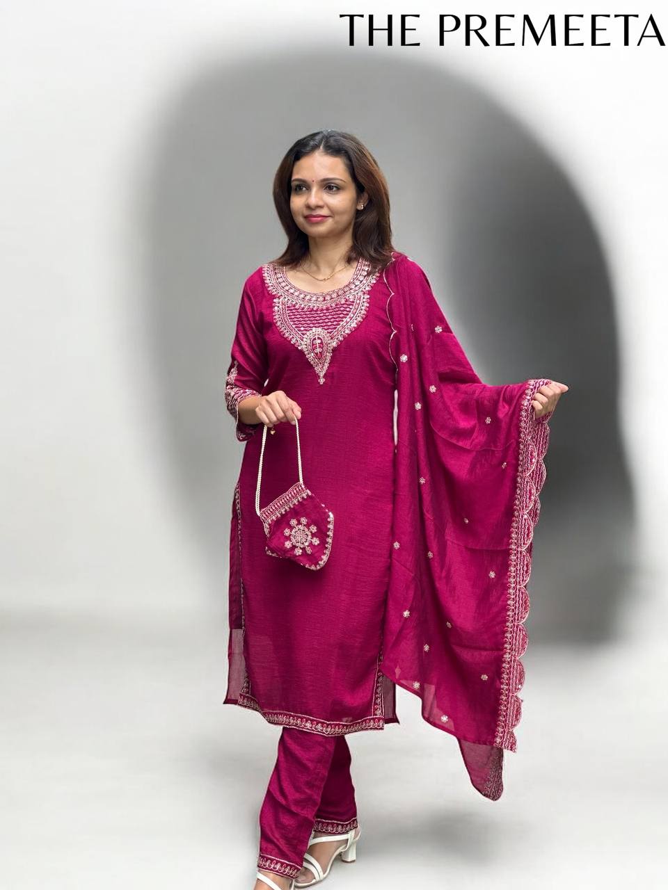 Wine Purple Designer Suit