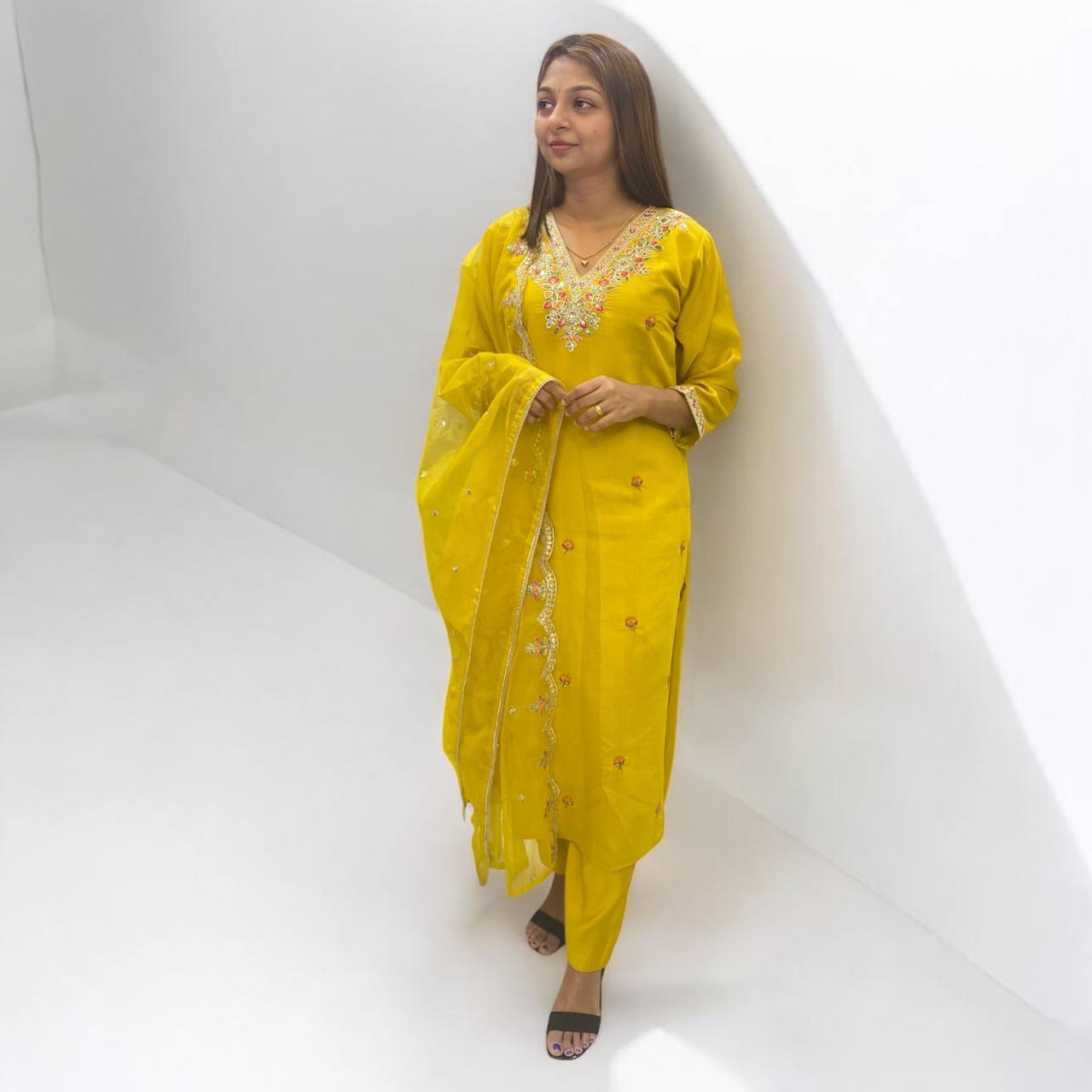 Mustard Yellow Grand Suit