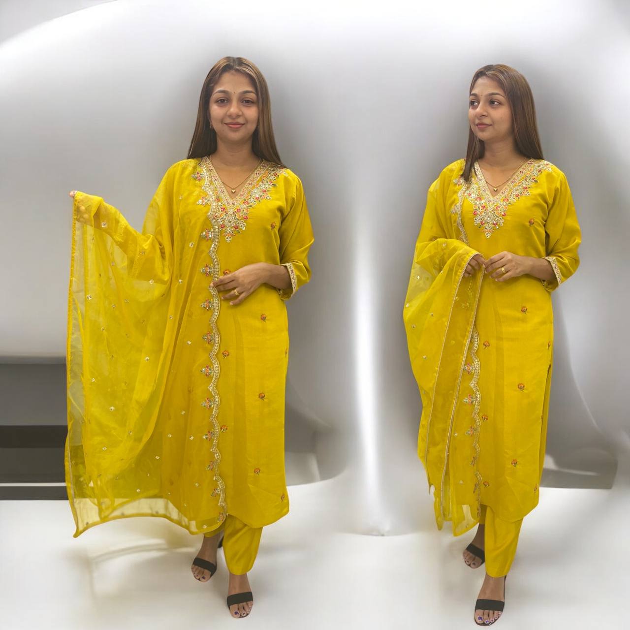 Mustard Yellow Grand Suit