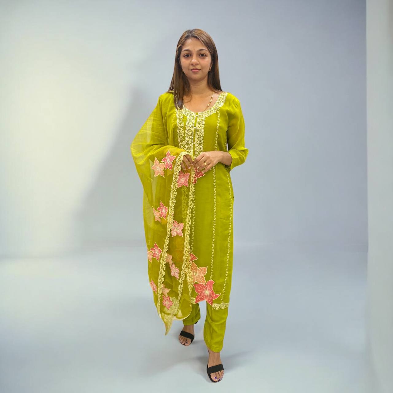 Lime Green Grand Designer Suit