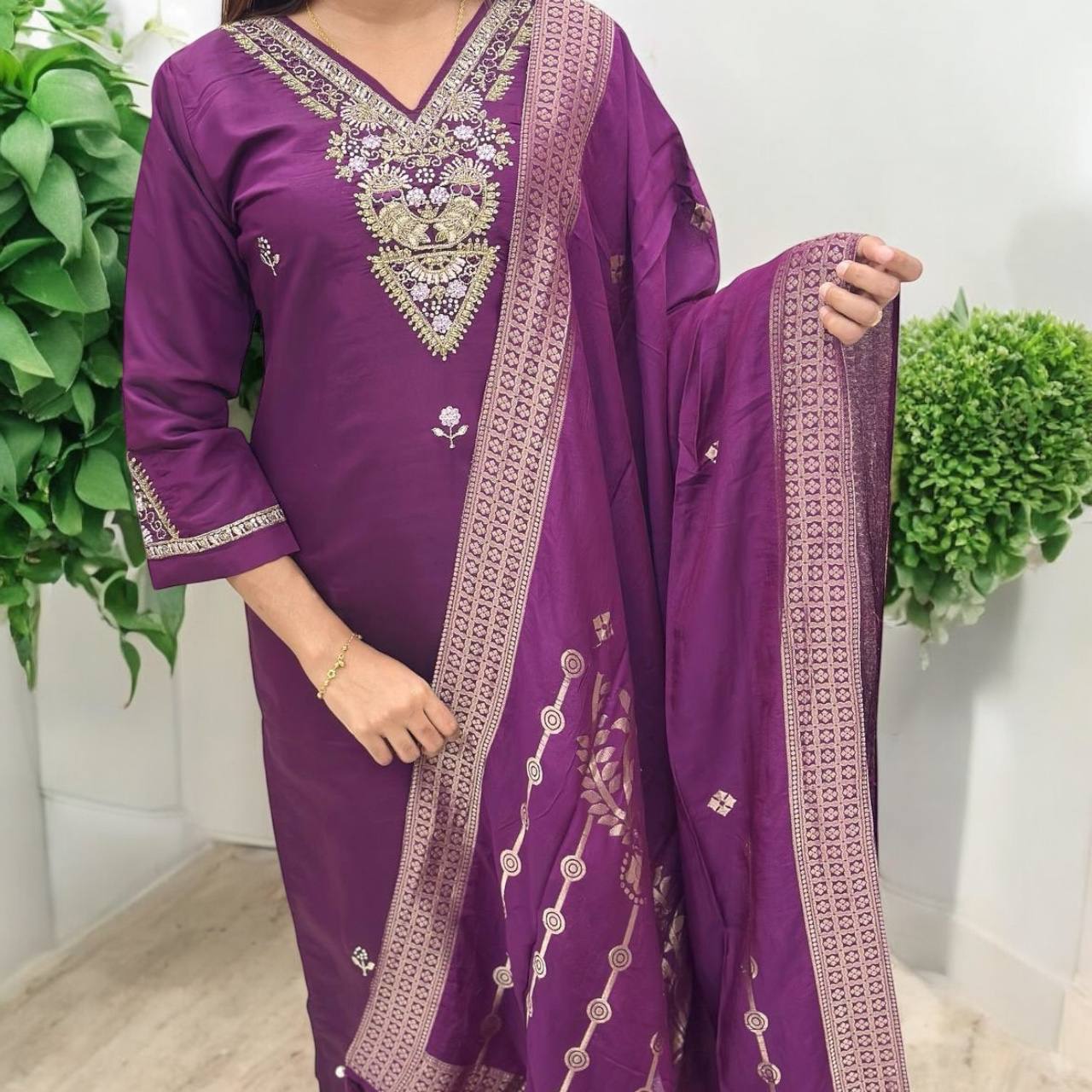 Dark Purple Grand Designer Suit